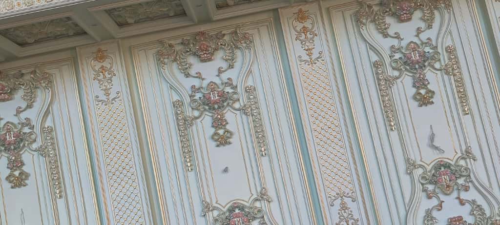 Luxury event venue interior with elegant decor